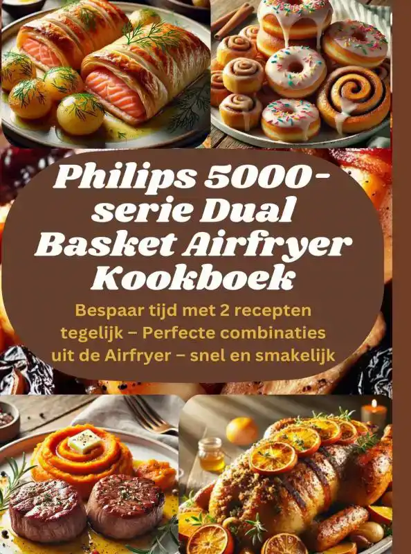 PHILIPS 5000-SERIE DUAL BASKET AIRFRYER KOOKBOEK: BESPAAR TI
