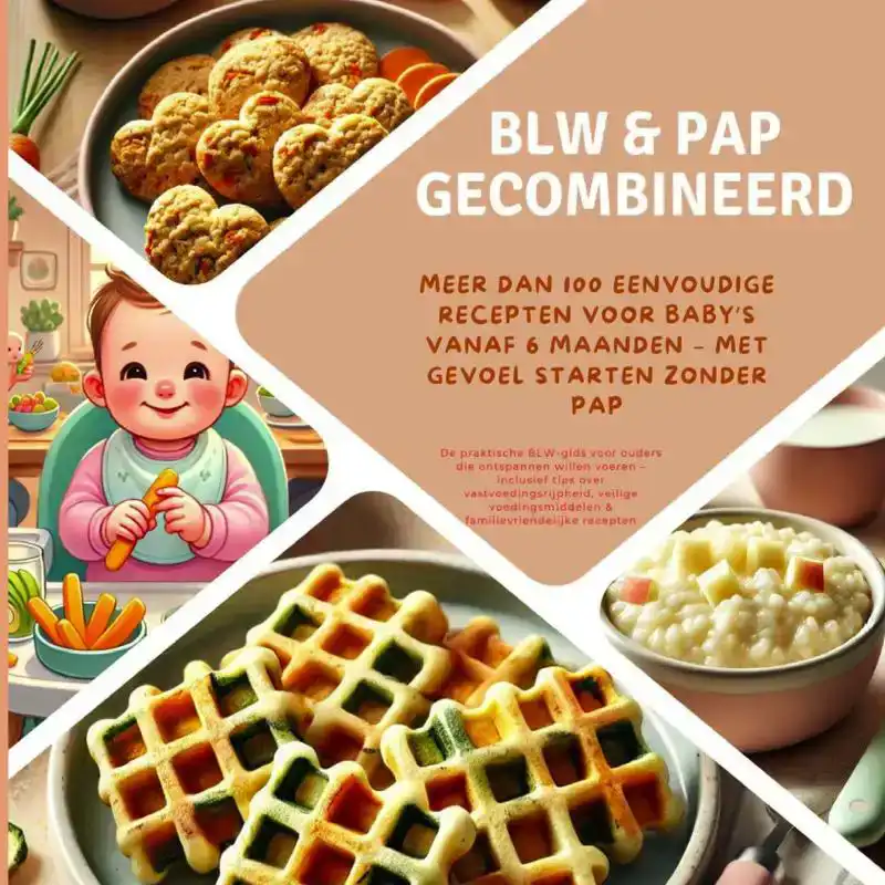 BLW & PAP GECOMBINEERD: MEER DAN 100 EENVOUDIGE RECEPTEN VOO