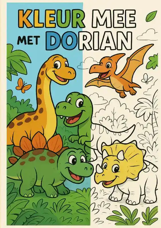 KLEUR MEE MET DORIAN