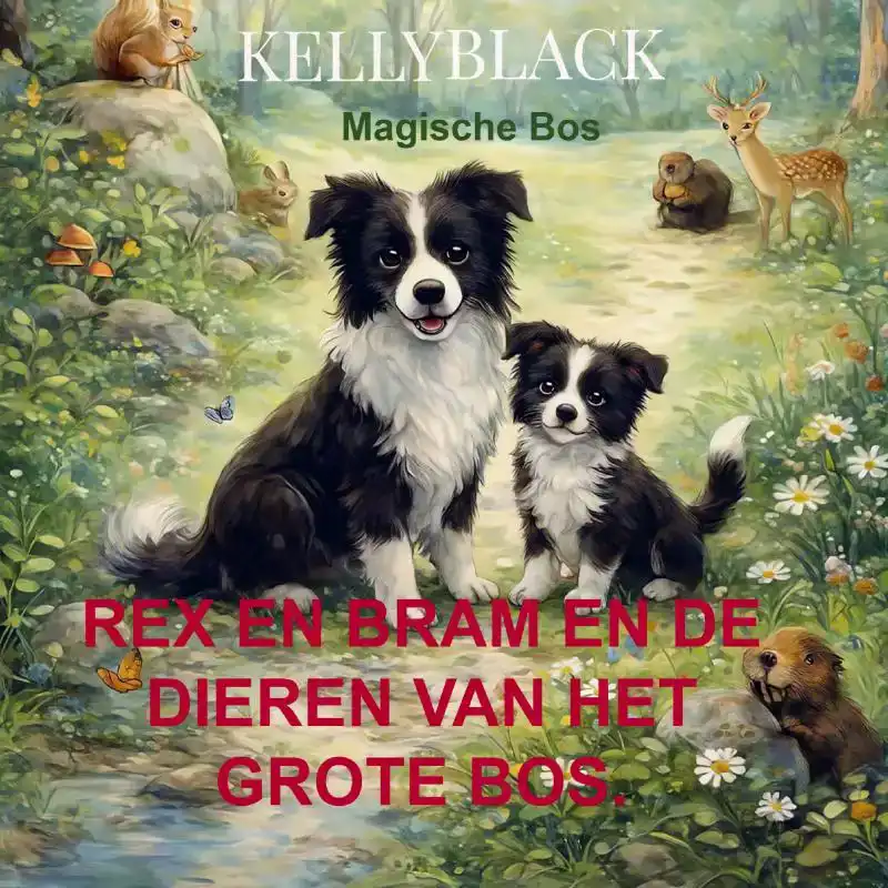 REX EN BRAM EN DE DIEREN VAN HET GROTE BOS.