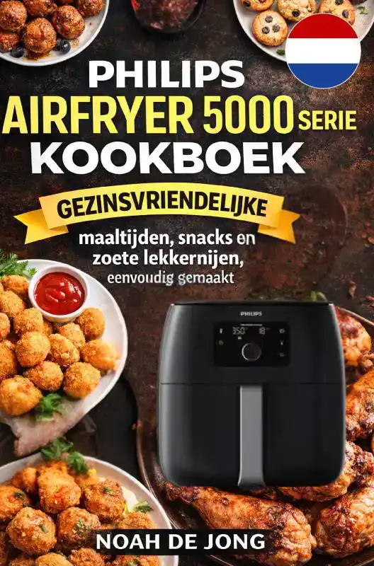 PHILIPS AIRFRYER 5000 SERIE XXL KOOKBOEK