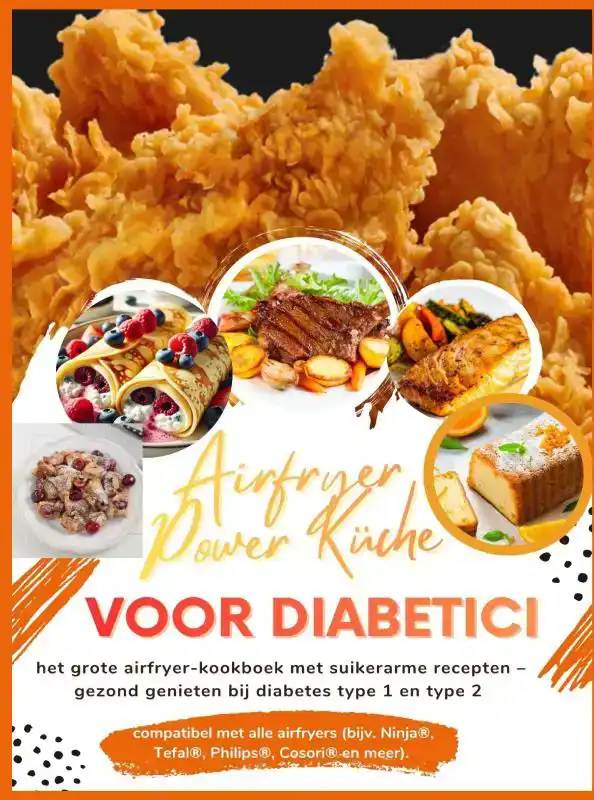 AIRFRYER POWER KUCHE VOOR DIABETICI: HET GROTE AIRFRYER-KOOK