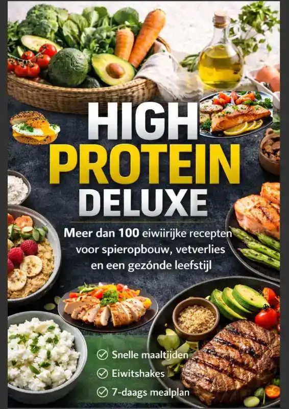 HIGH PROTEIN DELUXE - MEER DAN 100 EIWITRIJKE RECEPTEN VOOR
