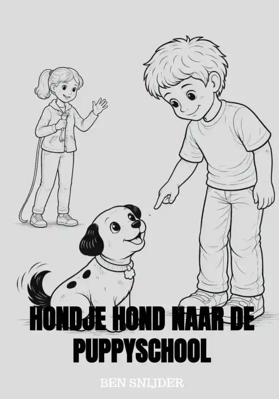 HONDJE HOND NAAR DE PUPPYSCHOOL