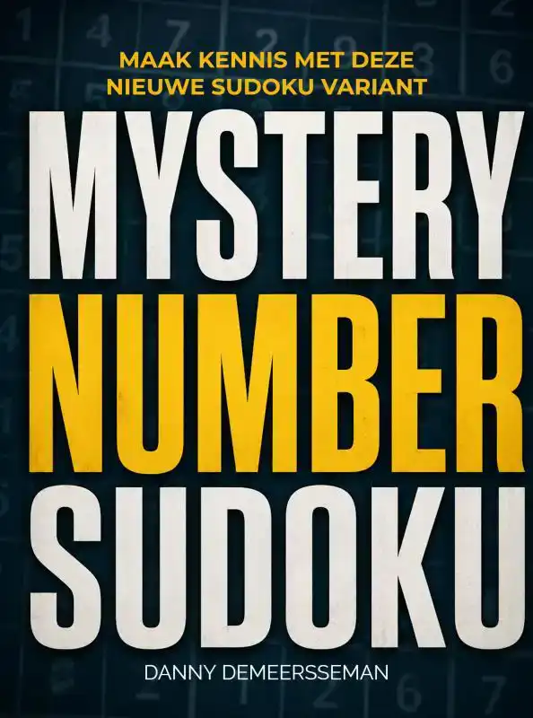 MYSTERY NUMBER SUDOKU