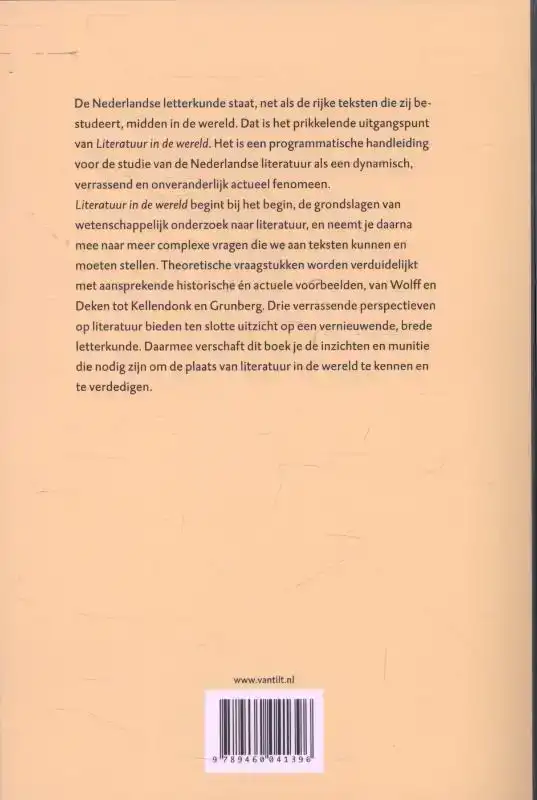 LITERATUUR IN DE WERELD