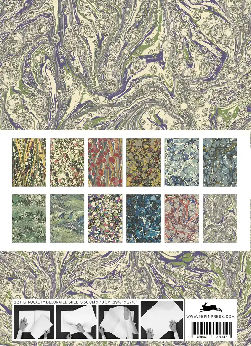 MARBLED PAPER DESIGNS