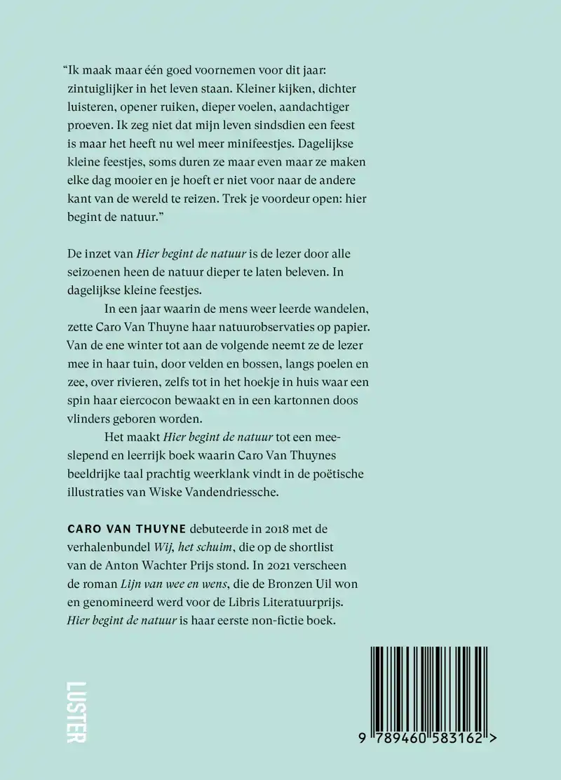 HIER BEGINT DE NATUUR