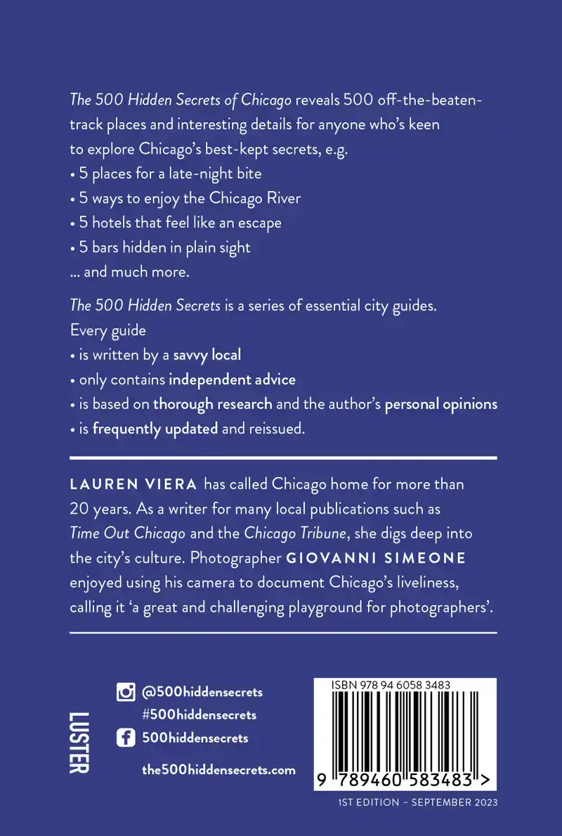 THE 500 HIDDEN SECRETS OF CHICAGO