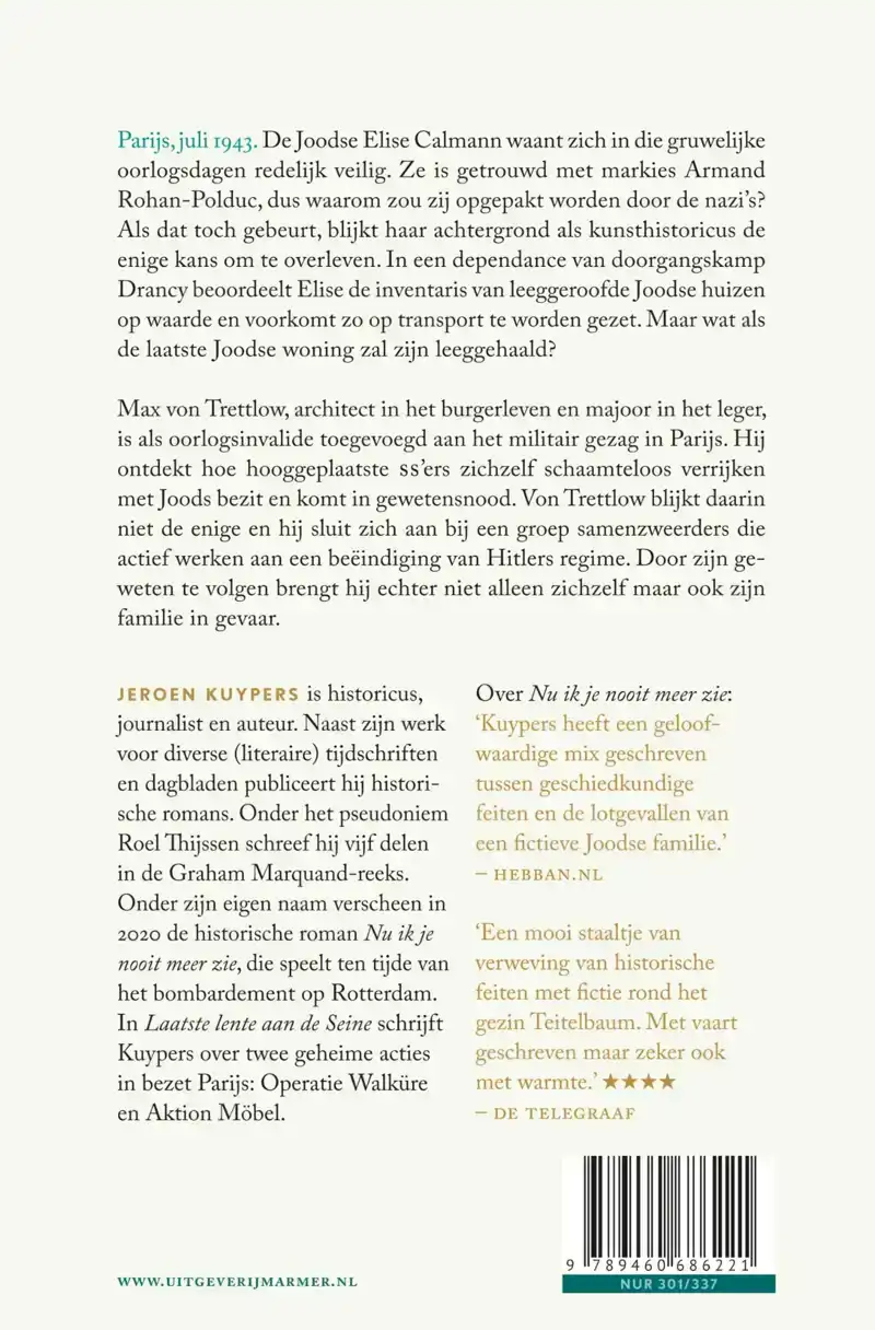 LAATSTE LENTE AAN DE SEINE