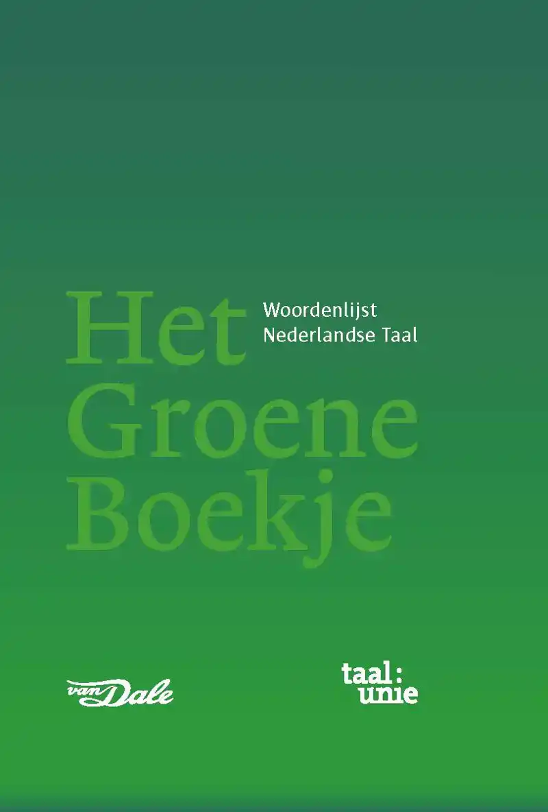 HET GROENE BOEKJE