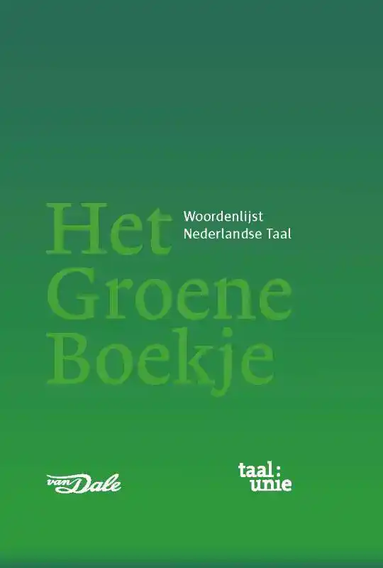 HET GROENE BOEKJE