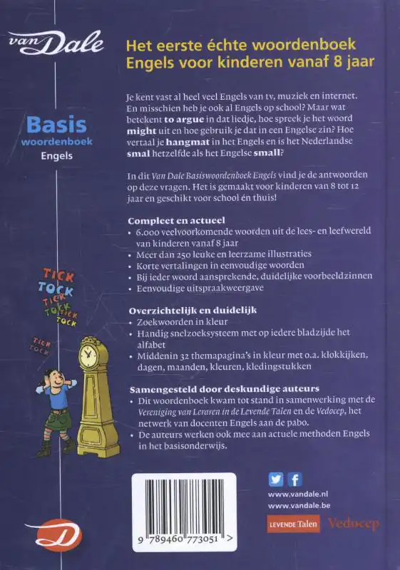 VAN DALE BASISWOORDENBOEK ENGELS