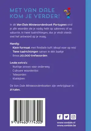 VAN DALE MINIWOORDENBOEK PORTUGEES