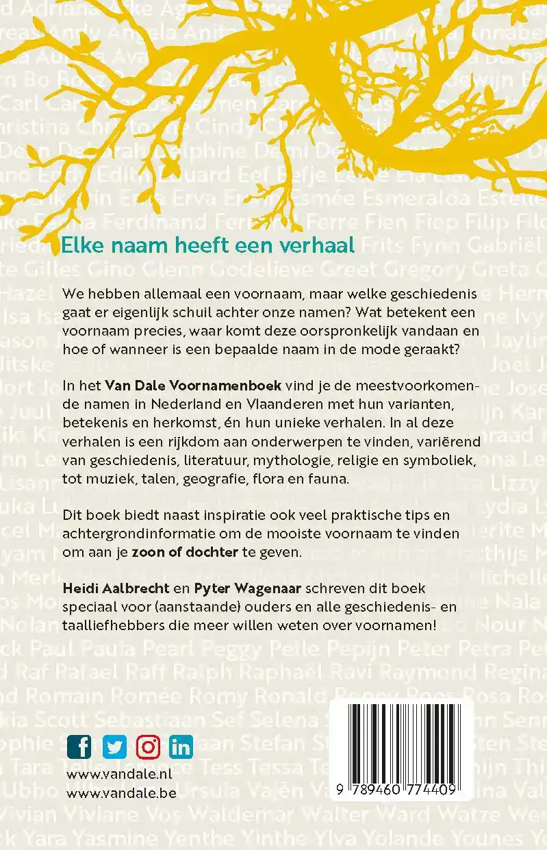VAN DALE VOORNAMENBOEK