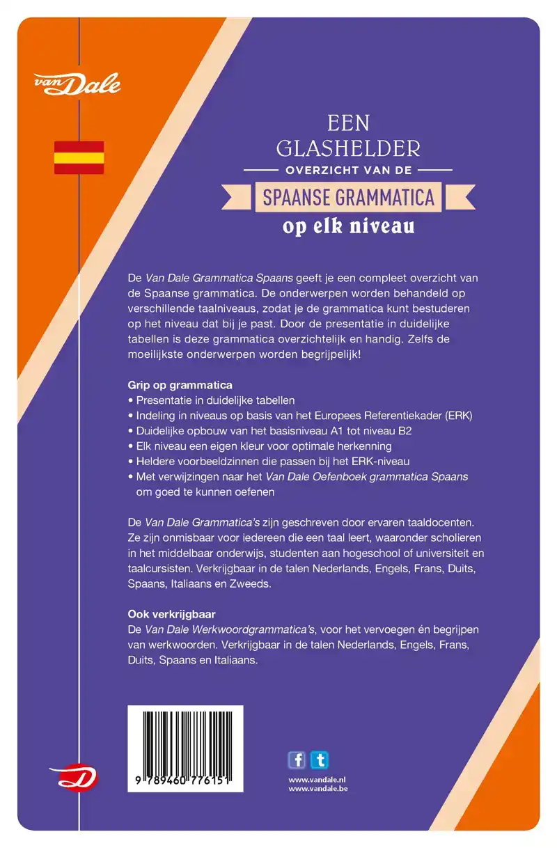 VAN DALE GRAMMATICA SPAANS