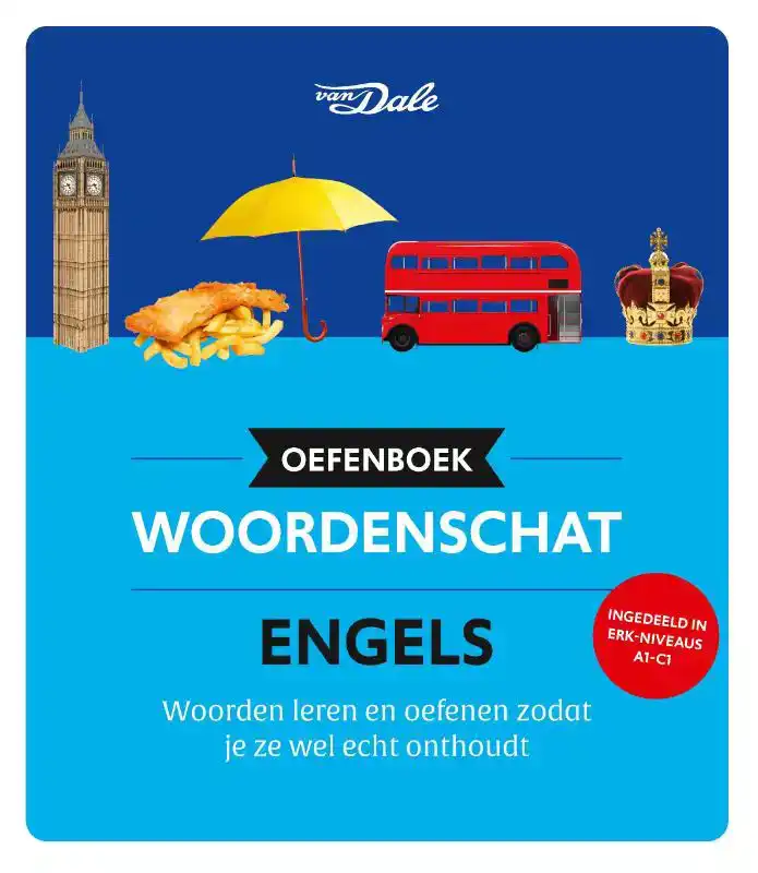 VAN DALE OEFENBOEK WOORDENSCHAT ENGELS