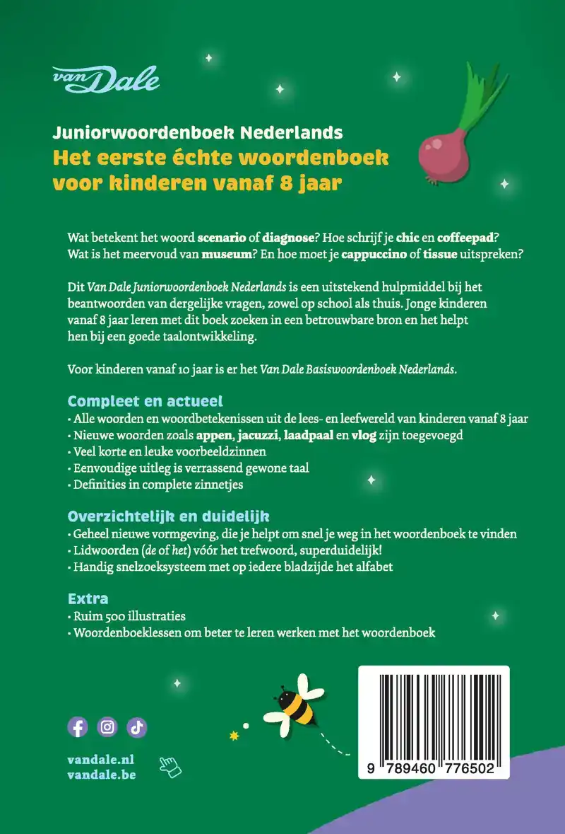VAN DALE JUNIORWOORDENBOEK NEDERLANDS
