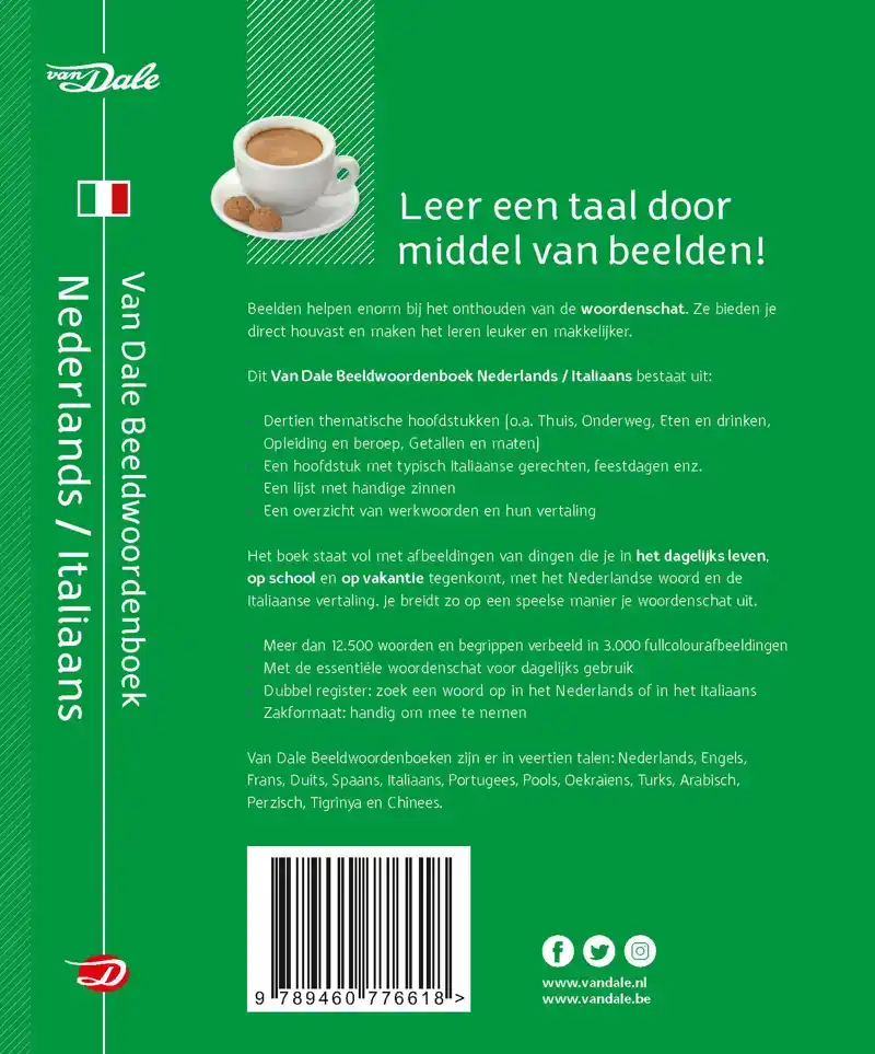 VAN DALE BEELDWOORDENBOEK NEDERLANDS/ITALIAANS