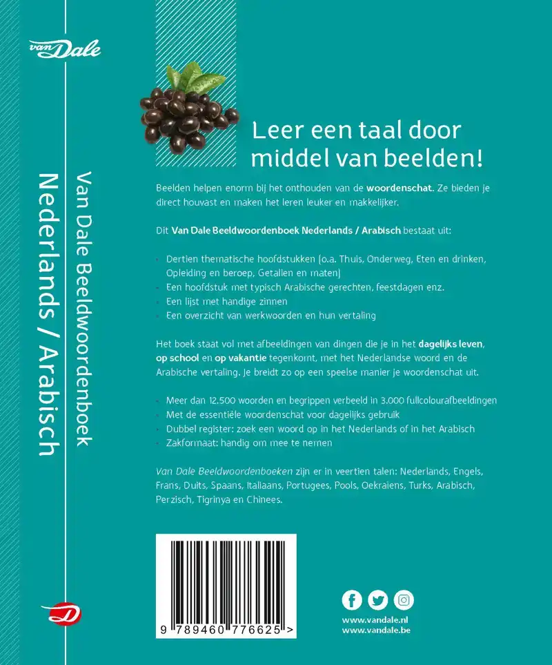 VAN DALE BEELDWOORDENBOEK NEDERLANDS/ARABISCH