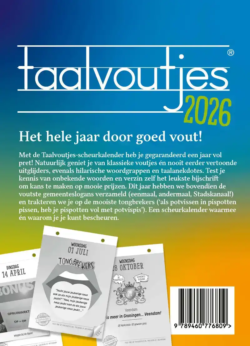 TAALVOUTJES 2026