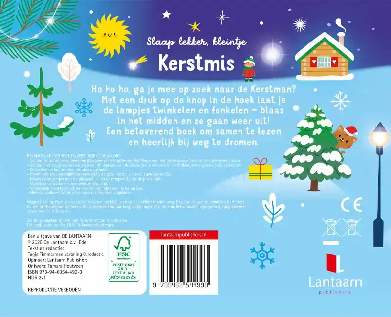 SLAAP LEKKER, KLEINTJE - KERSTMIS
