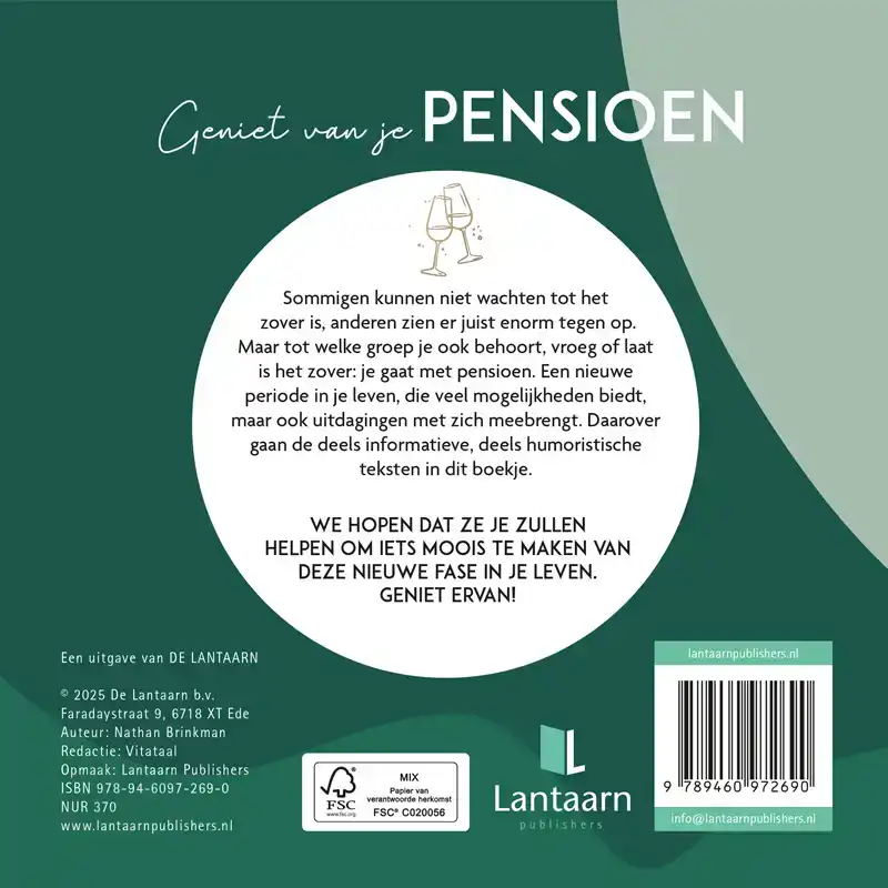 LEVENSMOMENTEN - GENIET VAN JE PENSIOEN