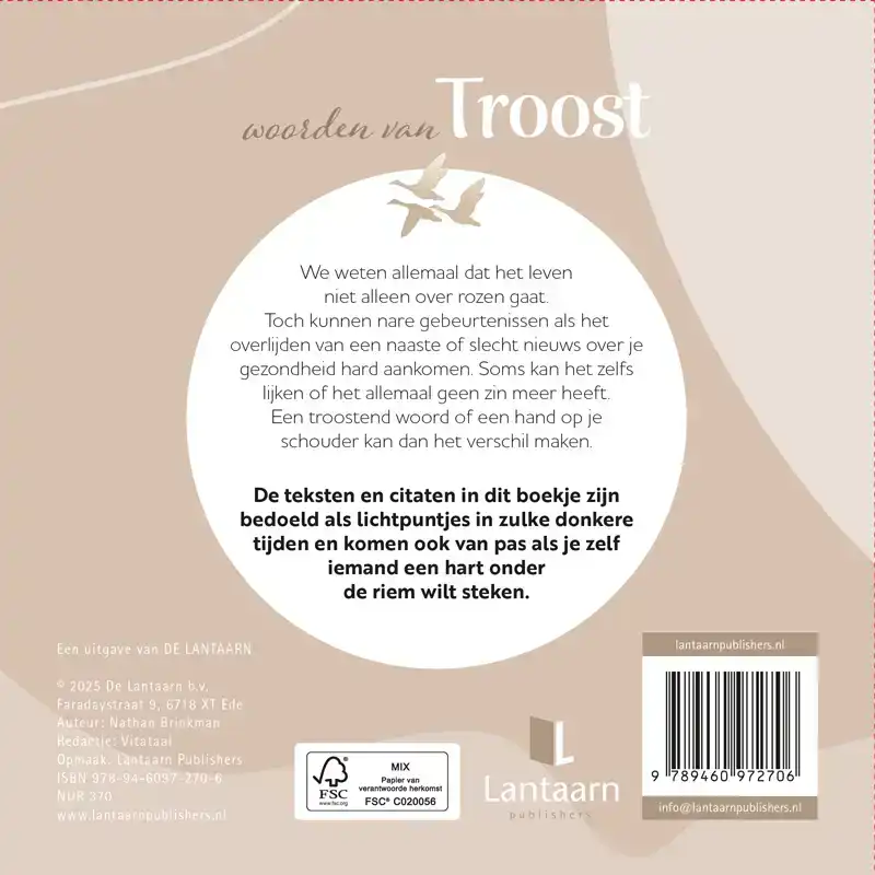 LEVENSMOMENTEN - WOORDEN VAN TROOST