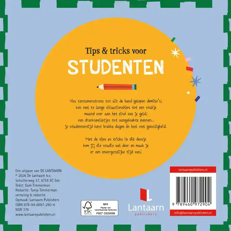 LEVENSMOMENTEN - TIPS & TRICKS VOOR STUDENTEN
