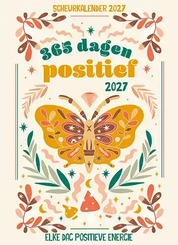 SCHEURKALENDER 2027 365 DAGEN POSITIEF