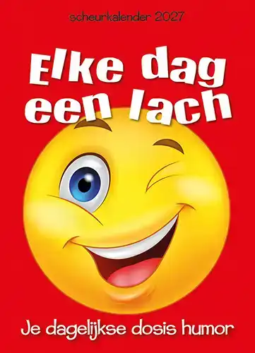 SCHEURKALENDER 2027 ELKE DAG EEN LACH