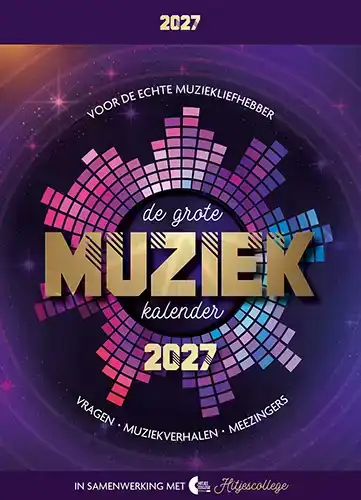 SCHEURKALENDER 2027 DE GROTE MUZIEKKALENDER