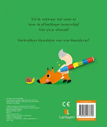 MAGISCH WATERKLEURBOEK - IN HET BOS