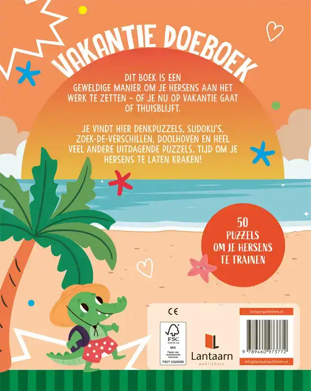 VAKANTIEDOEBOEK VOOR KIDS