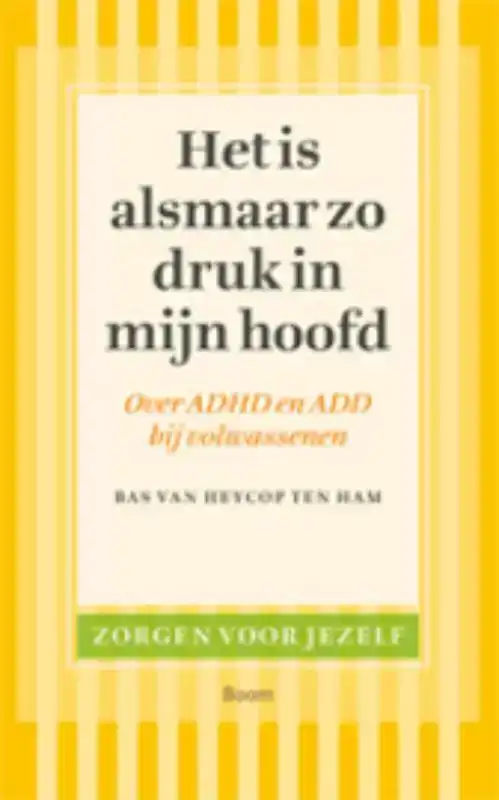 HET IS ALSMAAR ZO DRUK IN MIJN HOOFD