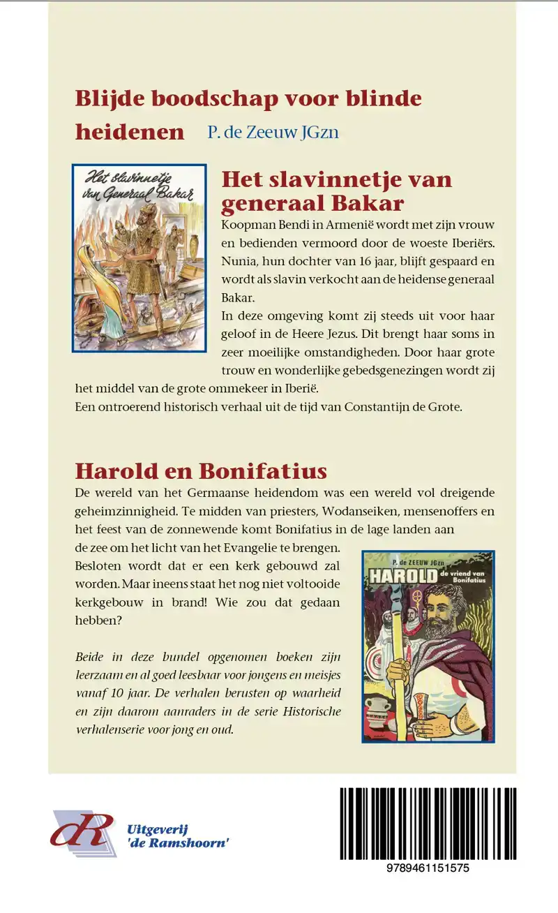 BLIJDE BOODSCHAP VOOR BLINDE HEIDENEN