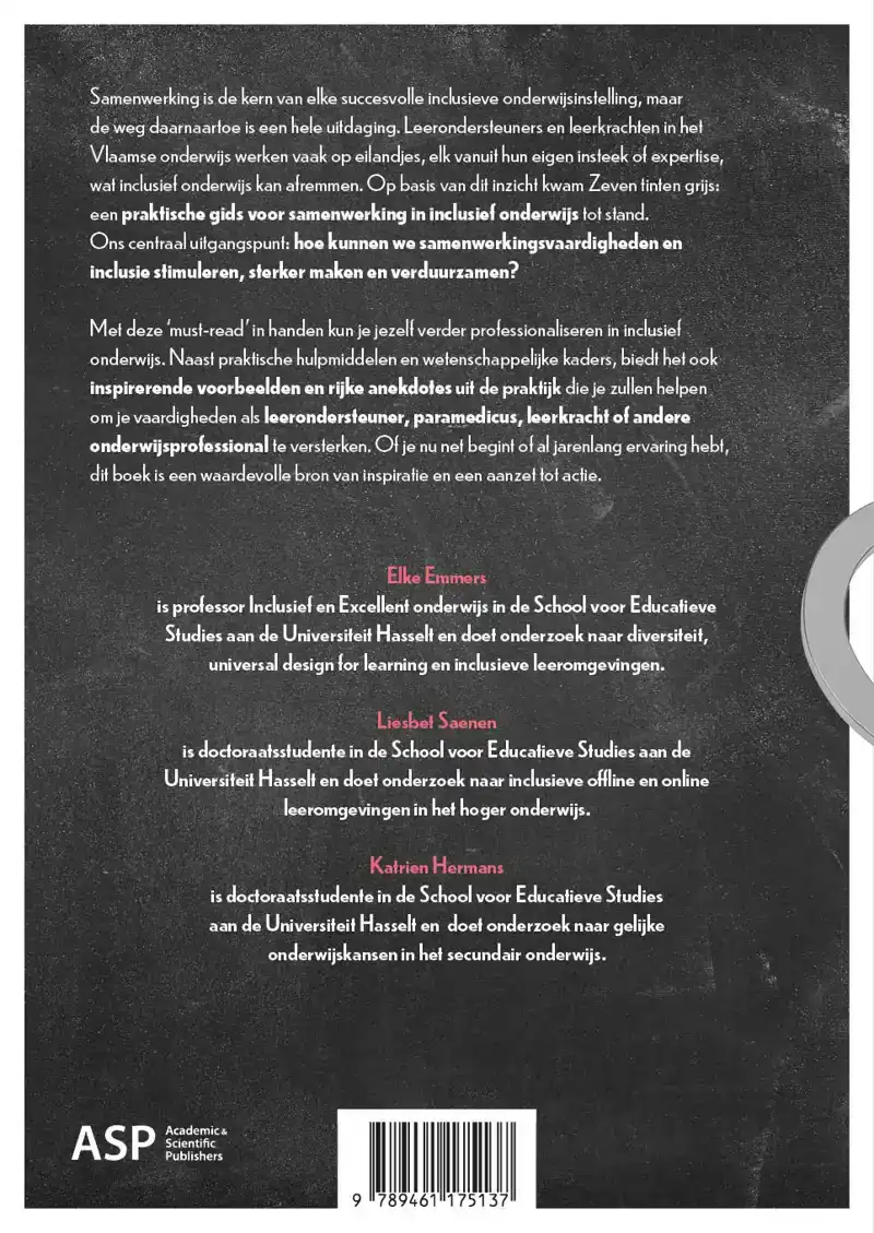 INCLUSIEF ONDERWIJS IN ZEVEN TINTEN GRIJS