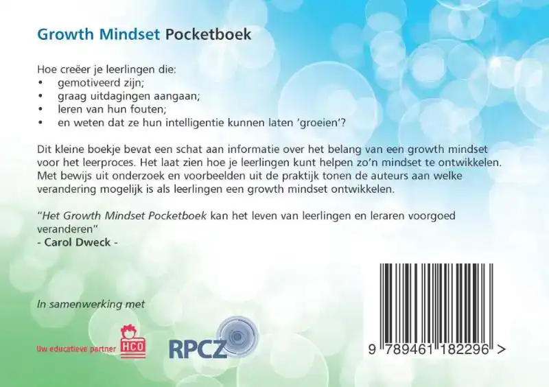 GROWTH MINDSET POCKETBOEK