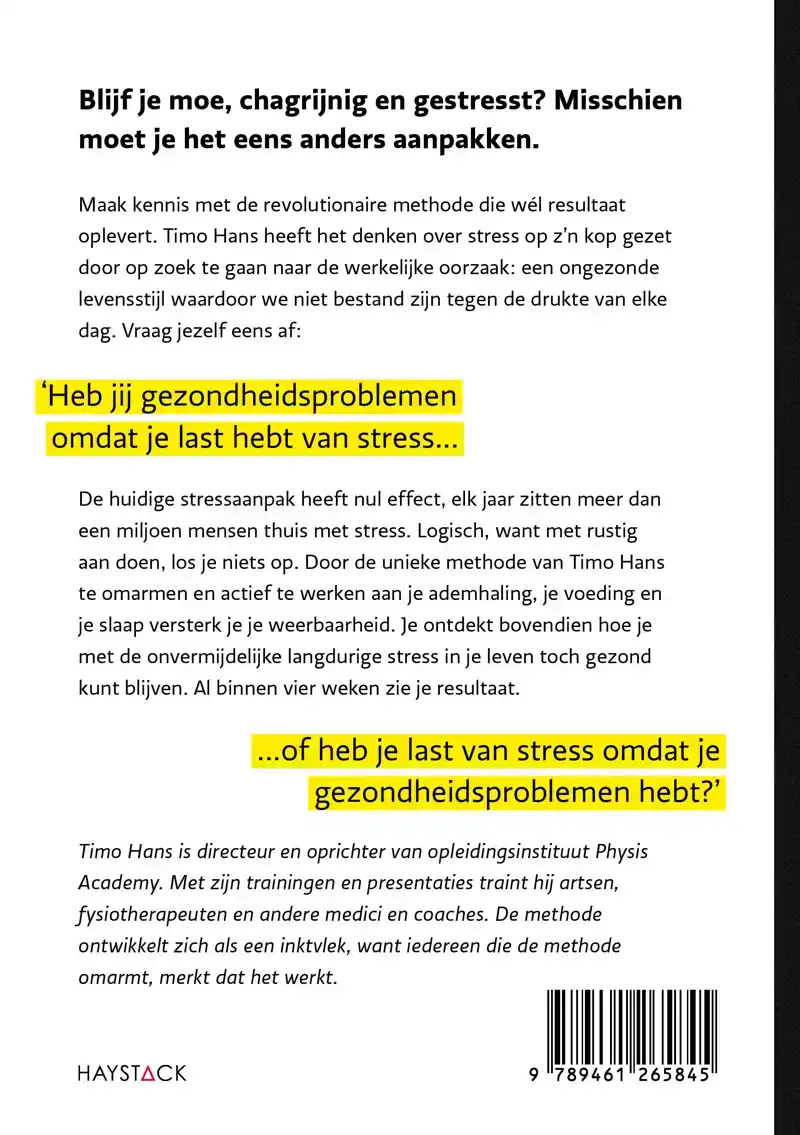 STRESS IS EEN KUNST