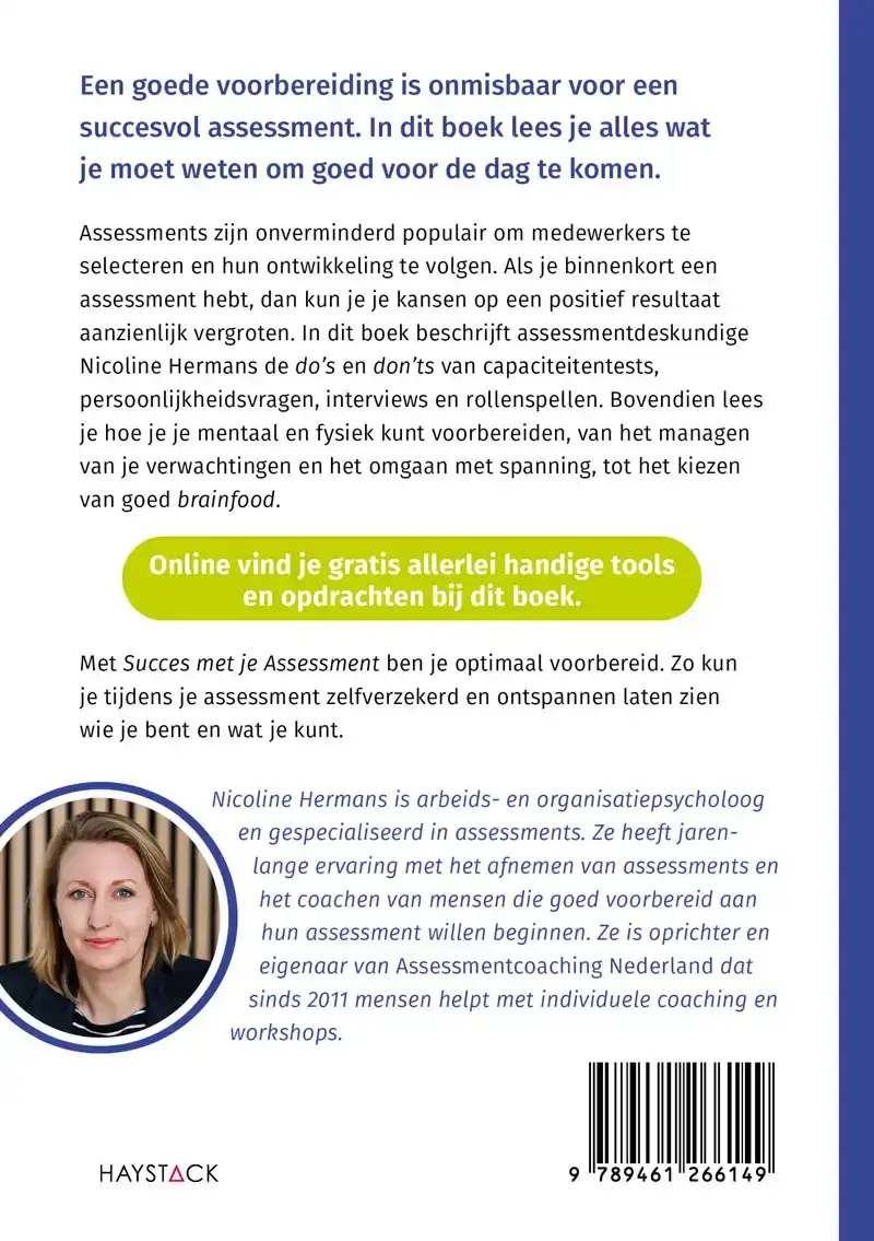 SUCCES MET JE ASSESSMENT
