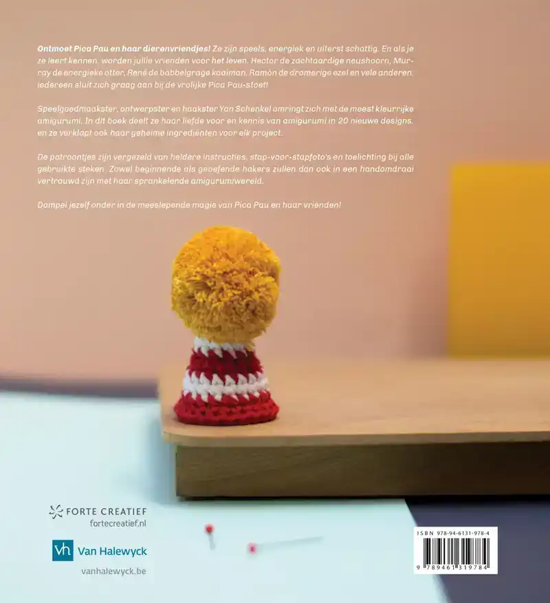 MAAK 20 KLEURRIJKE AMIGURUMIDIERTJES