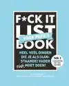 F*CK IT LIST BOOK VOOR PAPA'S