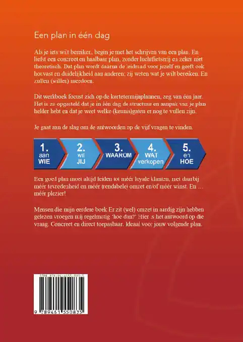 EEN PLAN IN EEN DAG