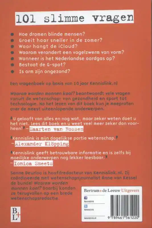 WAAROM WORDEN MANNEN KAAL?