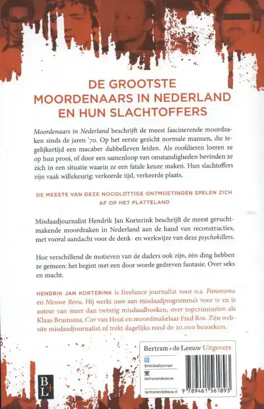 MOORDENAARS IN NEDERLAND