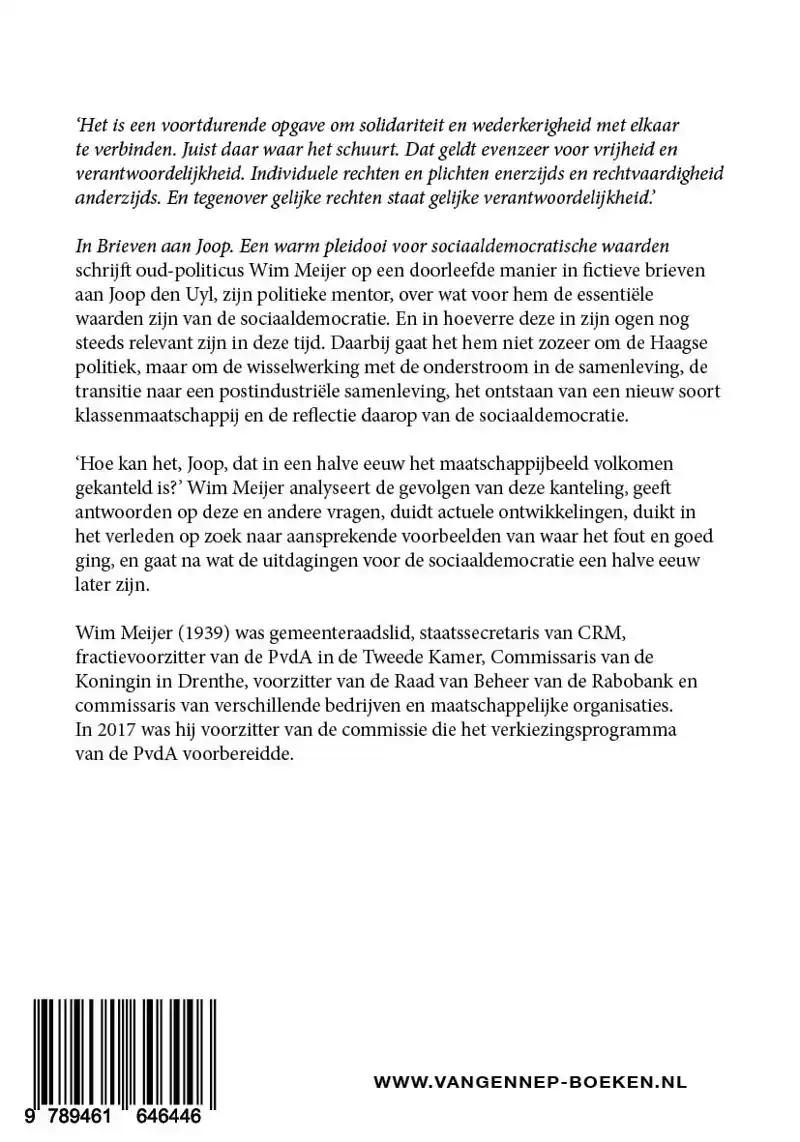 BRIEVEN AAN JOOP