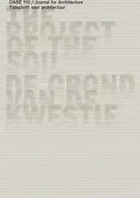 OASE JOURNAL FOR ARCHITECTURE #110
