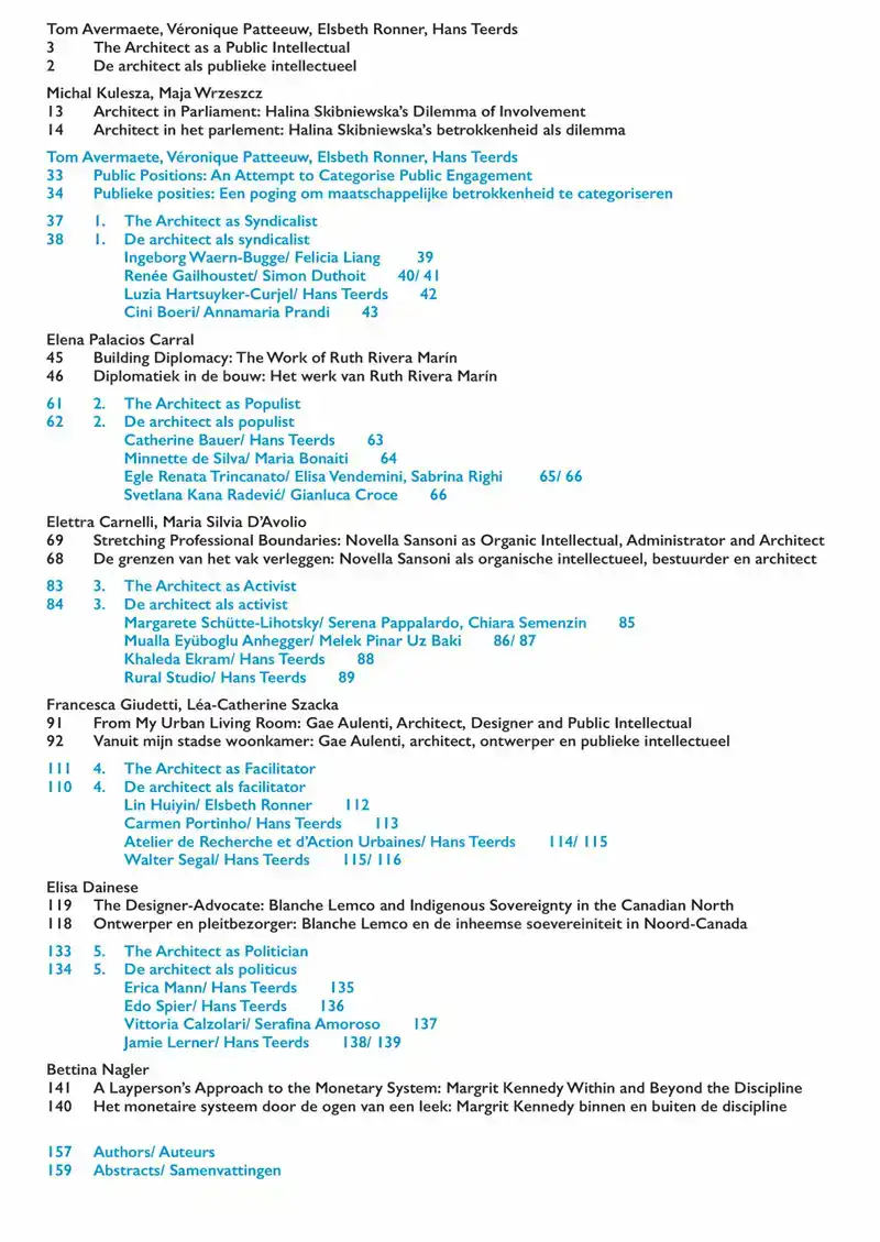 OASE JOURNAL FOR ARCHITECTURE #116