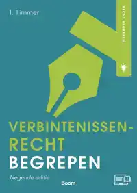 VERBINTENISSENRECHT BEGREPEN