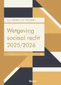 WETGEVING SOCIAAL RECHT 2025/2026